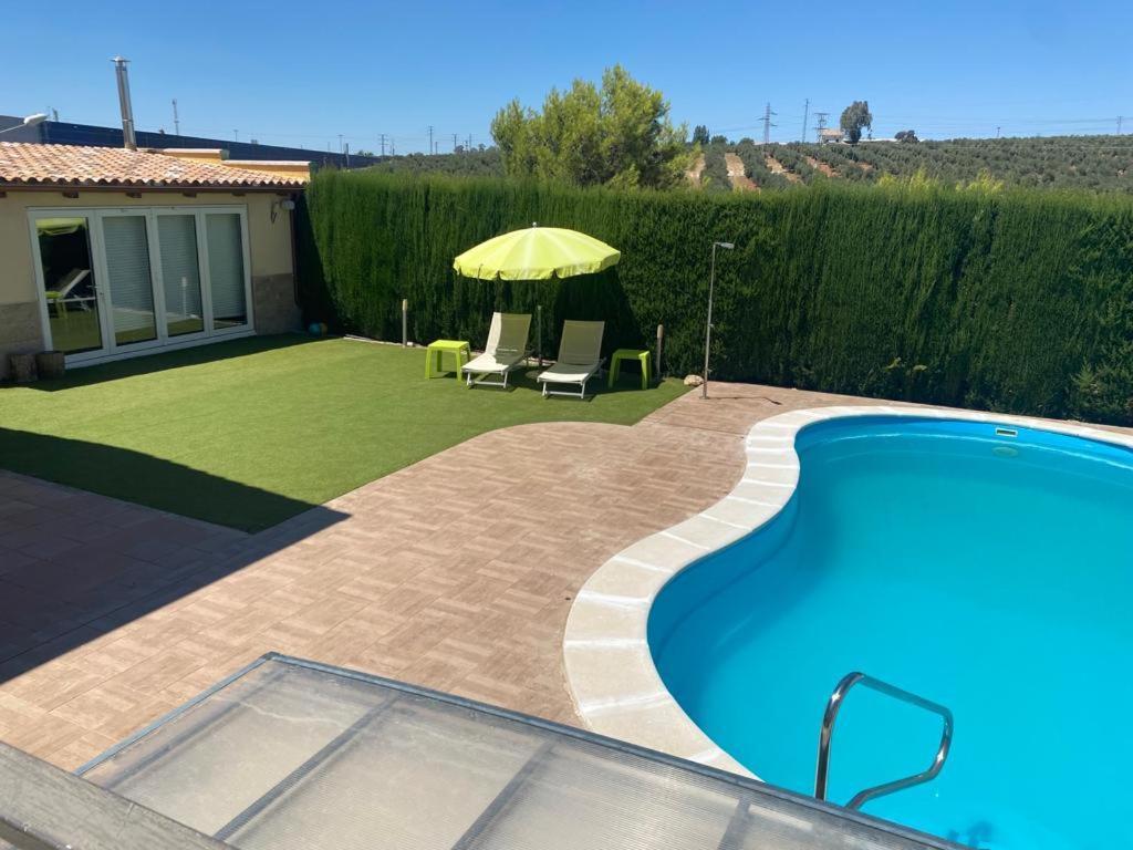 Casa Aries - Villa Con Piscina Privada Linares  Exteriér fotografie